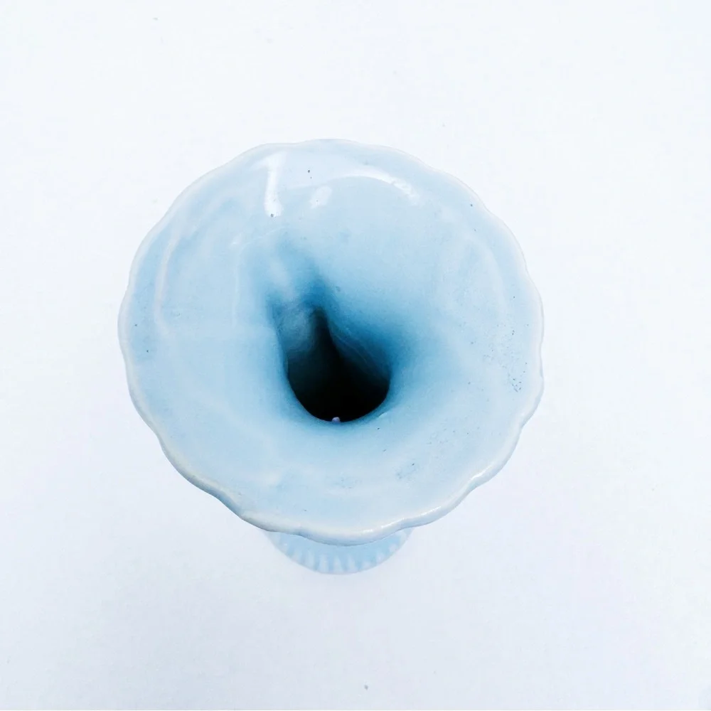 Shawnee Art Pottery - Light Blue Hand Vase